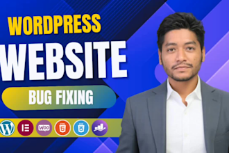 do website bug fixing, wordpress bug fix and website migration