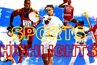 edit football and basketball sports highlights soccer videos for youtube shorts
