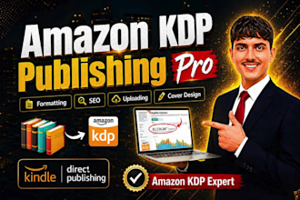 publish book on amazon kindle kdp,book formatting, amazon kdp book publishing