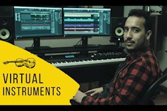 arrange your song with virtual instruments