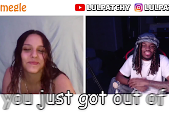 edit your omegle video and turn it into a funny video