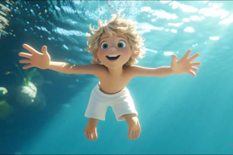 create 3d cartoon animation video, pixar style ai animated video, 3d short film