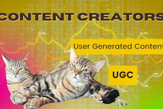 create cat ugc content for video ads for tiktok or instagram