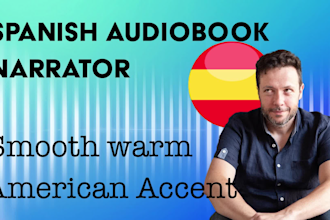 record captivating male audiobook narration