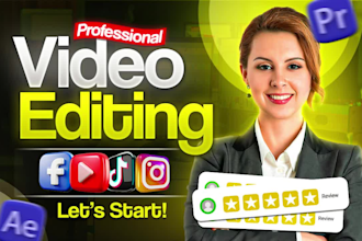 edit youtube videos and short videos for reels and shorts