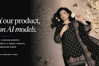 create ai fashion model shoots and ai product photography