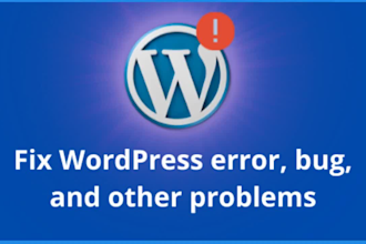 fix wordpress errors or issues asap