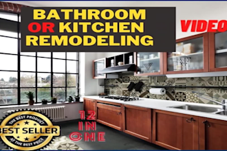 do bathroom remodeling video or home and kitchen  improvement ads