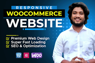 build ecommerce website online shop or webshop with wordpress woocommerce