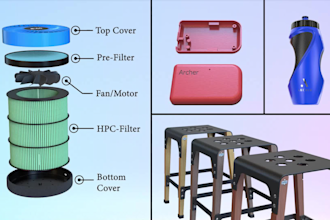 do 3d product modeling and realistic 3d product rendering