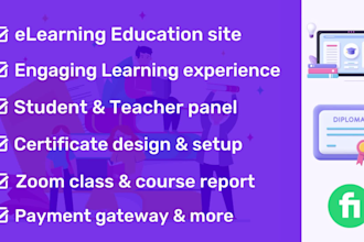 build lms website using learndash, buddyboss, tutor lms elearning