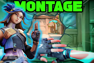 edit your valorant, csgo, cod, fivem or fortnite montages