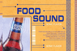 make fun jingles and sfx for food branding