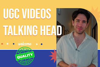 produce and act in your user generated content video ugc marketing talking head