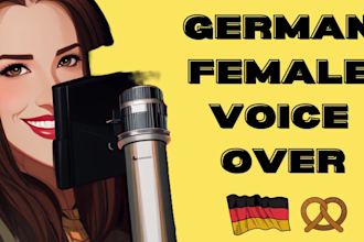 be your german female voice