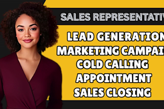 be your commission based b2b sales closer and cold calling sdr