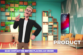 create a 3d animated explainer video for you