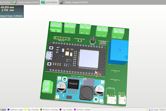 pcb design,  layout and circuit design in altium