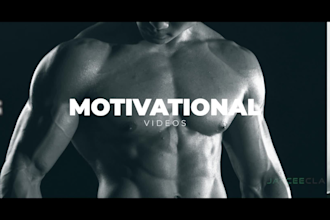 make a craft inspiring motivational videos with premium stock footages