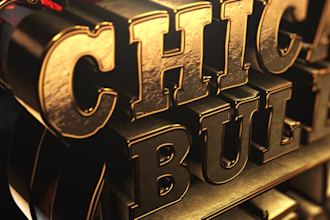 create 3d logo reveal animation cinematic effect video