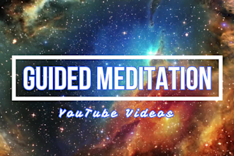 make exclusive guided meditation and mindfulness videos for youtube