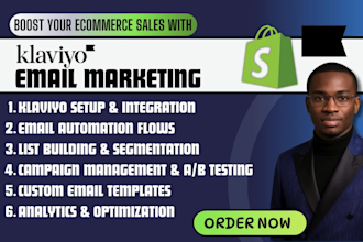 setup shopify klaviyo email marketing, klaviyo flows, shopify klaviyo automation