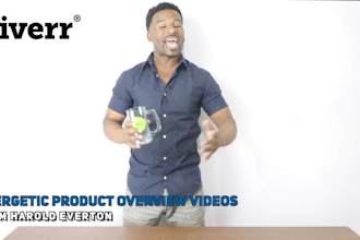 make an energetic product overview video