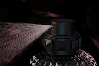 do realistic 3d perfume animation, 3d fragrance model, cgi bottle design