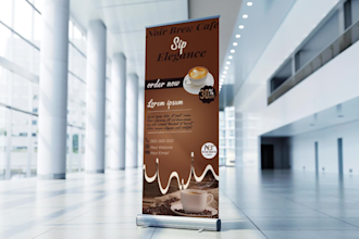 design roll up banner, retractable banner, pull up banner
