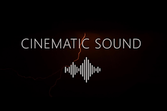 do intense cinematic sound design