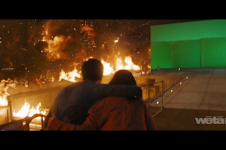 visual effect editing green screen vfx composition visual effects fire explosion
