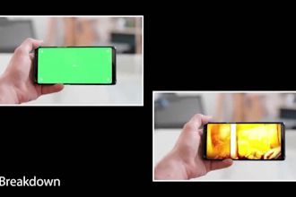 do professional screen replacement motion tracking and green screen removal