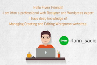 design and develop mobile responsive wordpress website