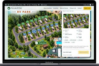 build a campground rv park glamping booking website in wordpress
