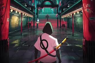 2d animation video, 2d short film, cinematic trailer, intro outro, youtube intro