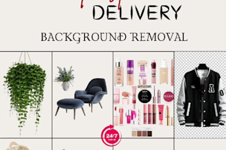 30 images professional background removal cropping and resizing