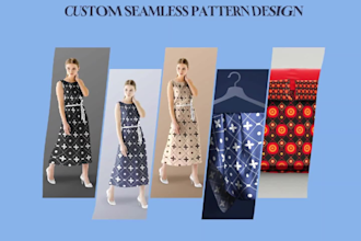 create textile and clothing patterns