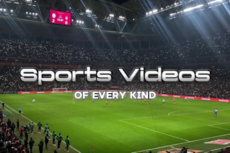 make copyright free football, soccer sports highlights and shorts for youtube