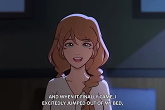 do 2d animated video, cartoon animation, animated music video, anime animation