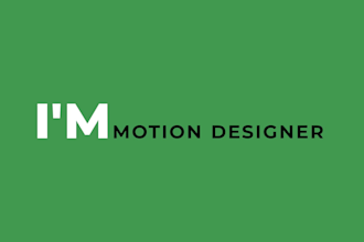 create creative motion graphics