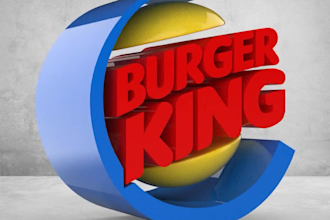 3d logo from 2d, with stl file, render, 360 spin video