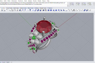 create professional 3d jewelry models for printing
