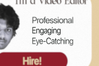 edit your talking head video