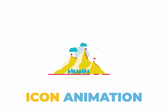 make icon animation, GIF animation, lottie, animated sticker