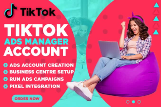 create tik tok ads account tiktok business manager for different countries