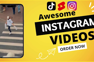 edit you ig reel, instagram video reel insta video editing