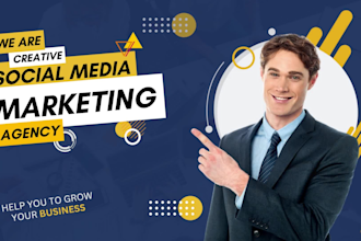 be your social media marketing manager and content creator