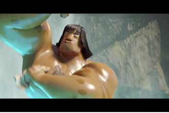 3d disney pixar cartoon character animation short film, cinematic trailer video