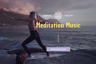create meditation relaxation video for youtube