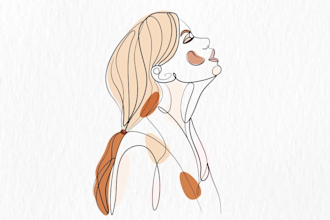 draw line art illustration